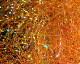 Fine Spectra Flash Dubbing, Orange UVR